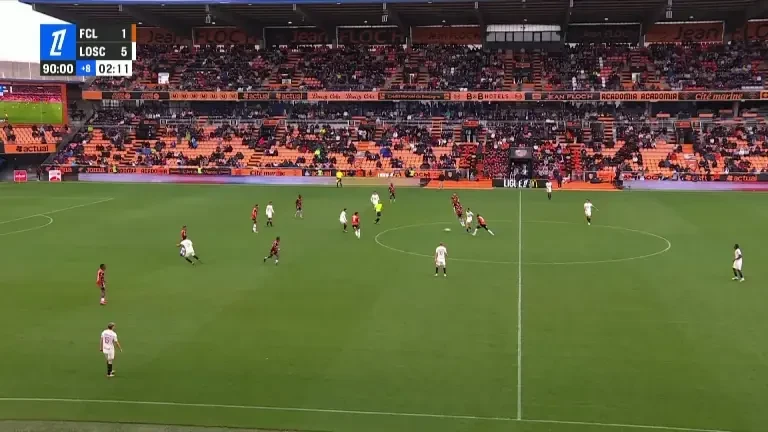 Lorient - Lille | Gol Igamane (90+3')