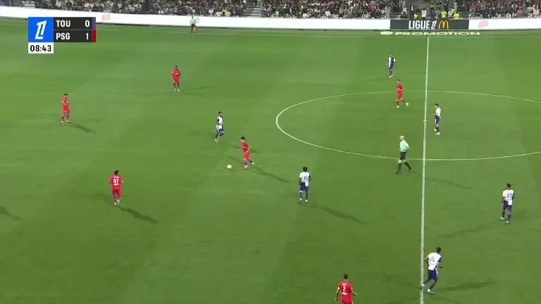 Toulouse - PSG | Gol Barcola (9')
