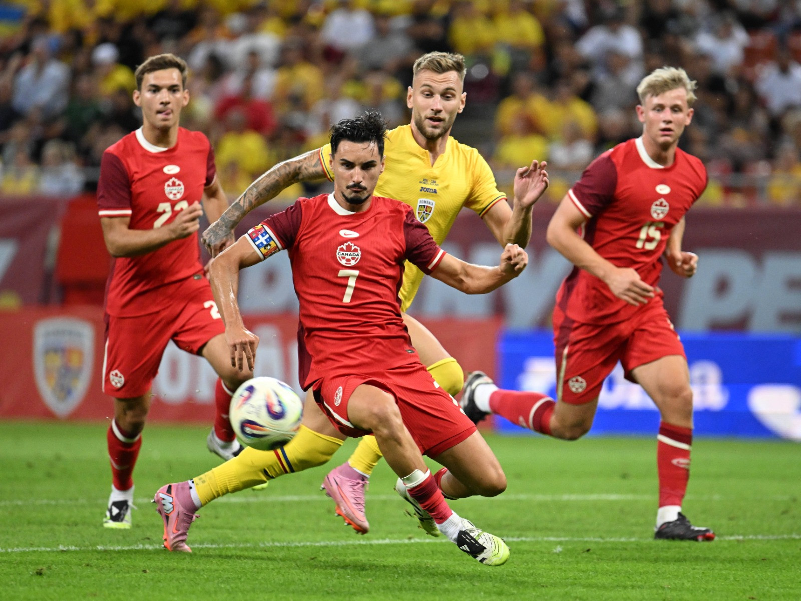 Rom&acirc;nia - Canada 0-3 | &rdquo;Nada&rdquo; cu Canada! &rdquo;Tricolorii&rdquo; pierd la scor de neprezentare pe Arena Națională