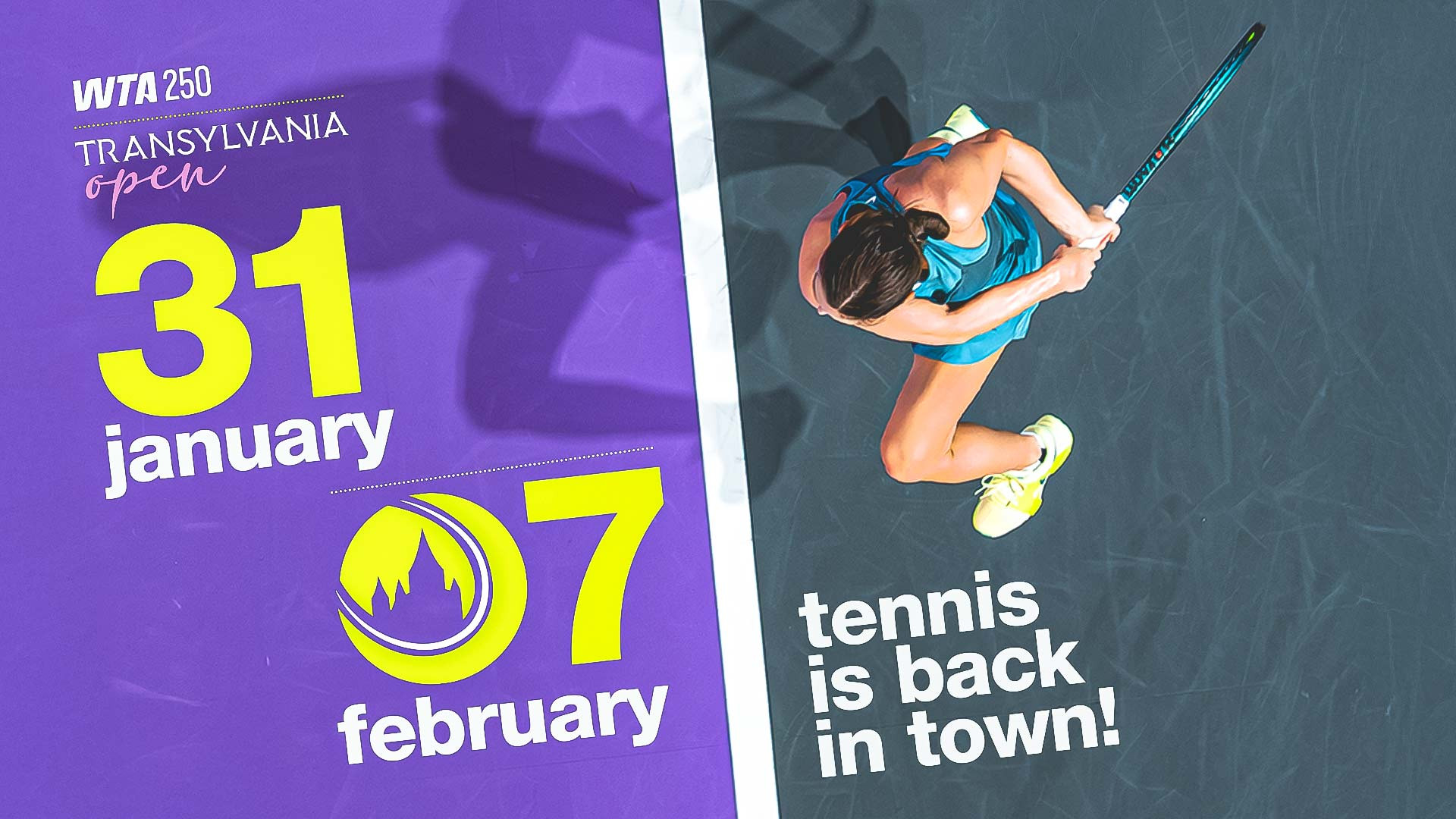 Transylvania Open WTA 250, cel mai important turneu de tenis feminin din Rom&acirc;nia, lansează primele 500 de bilete și primele 100 de abonamente pentru ediția 2026