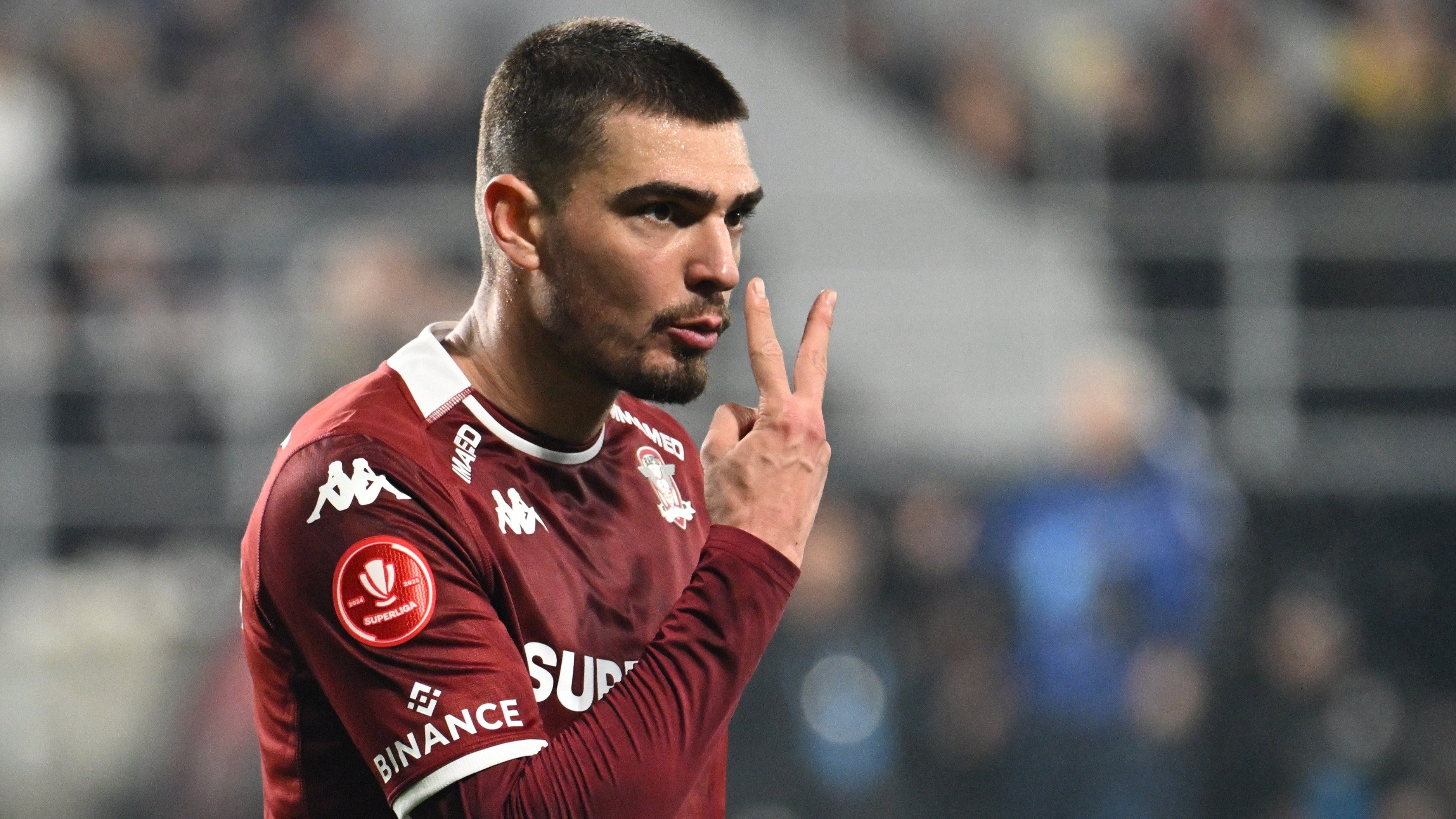 Pierdere mare pentru Rapid: anunțul clubului despre Denis Ciobotariu