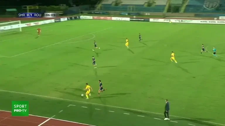 EURO U21: San Marino - România. GOL Atanas Trică minutul 87