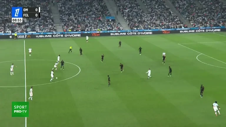 Marseille &ndash; Lorient. Gol Mason Greenwood, minutul 13