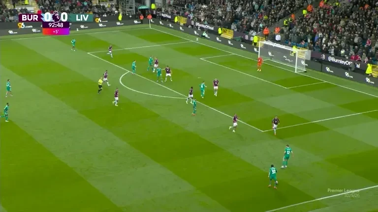 Salah, gol din penalty în minutul 90+5 în Burnley - Liverpool 0-1, LIVE pe VOYO