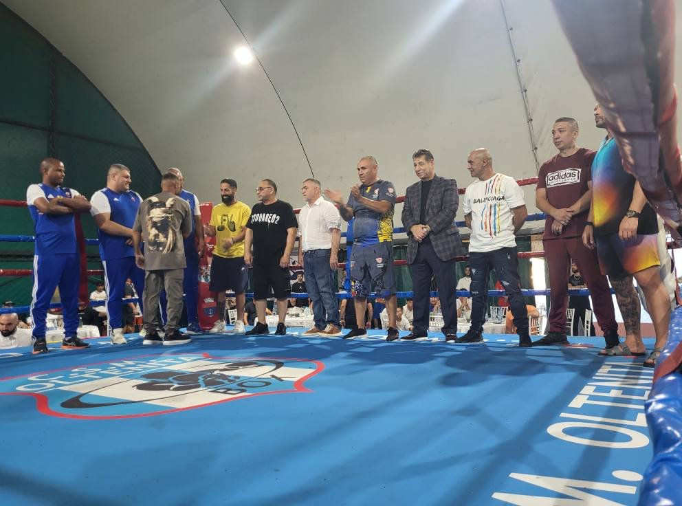 Show la Memorialul Rudel Obreja, organizat de Octavian Stoica Geolgău . A boxat și un cubanez!