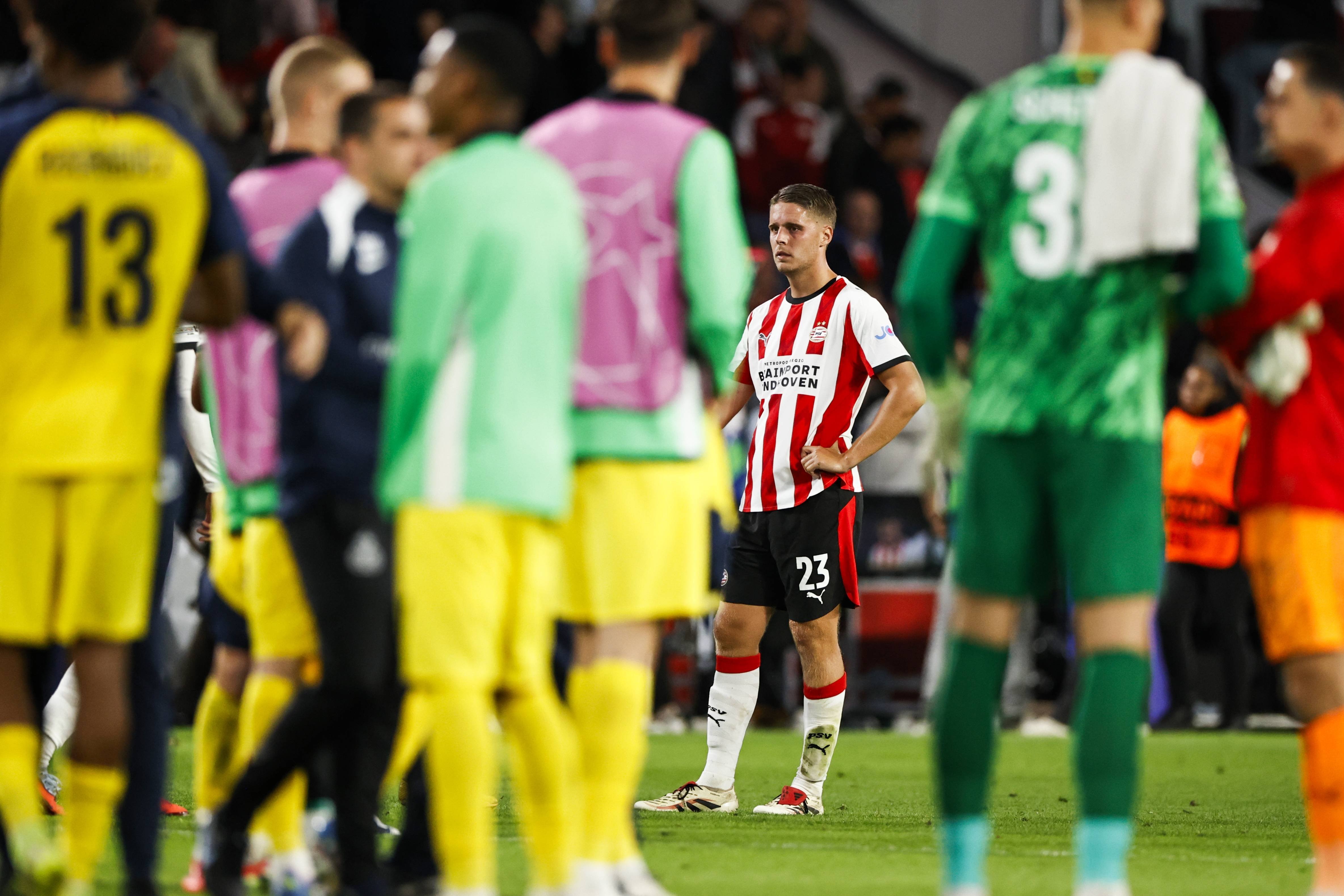 Colegul lui Dennis Man și-a ieșit din minți după PSV - Union St. Gilloise: Ne era frică să cerem mingea