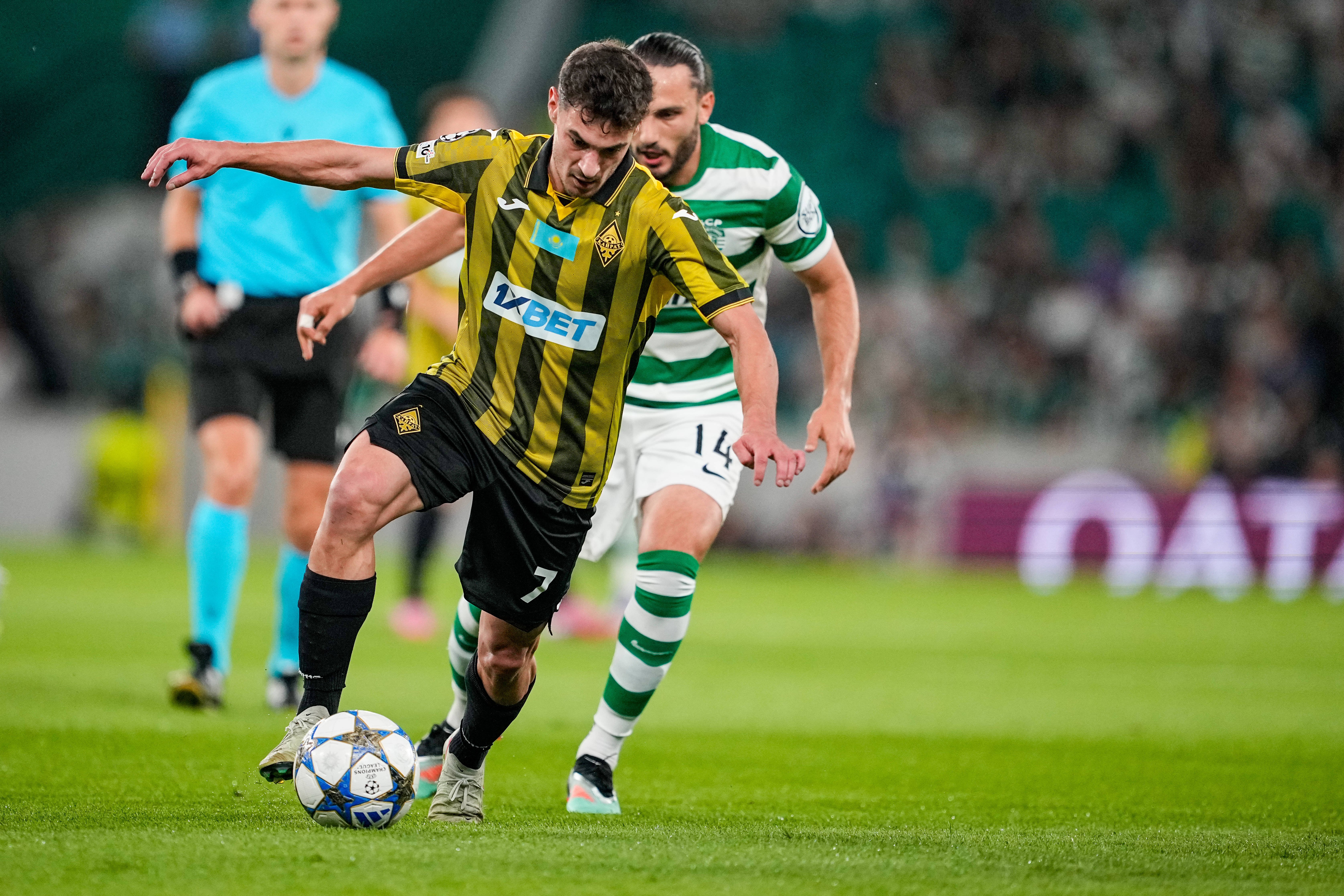 Gafă uriașă la debutul lui Kairat Almaty &icirc;n Champions League! Ce s-a auzit la &icirc;nceputul meciului