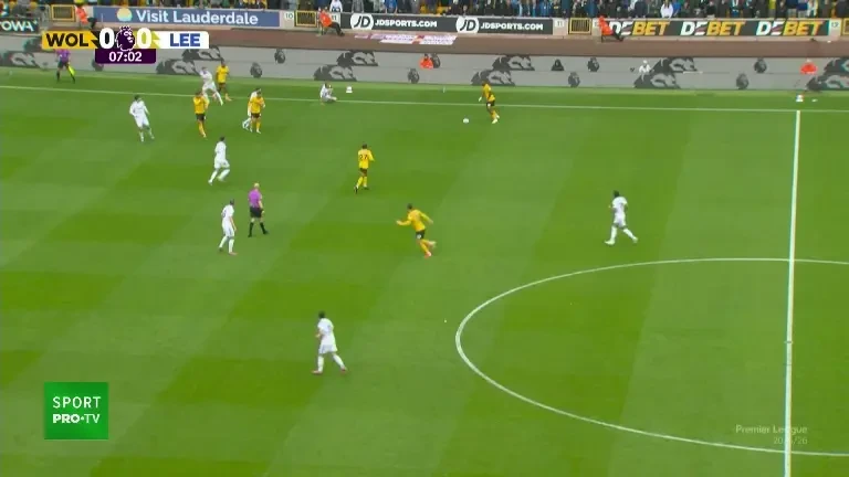 Ladislav Krejci înscrie repede, Wolves - Leeds United 1-0! (20.09.2025)