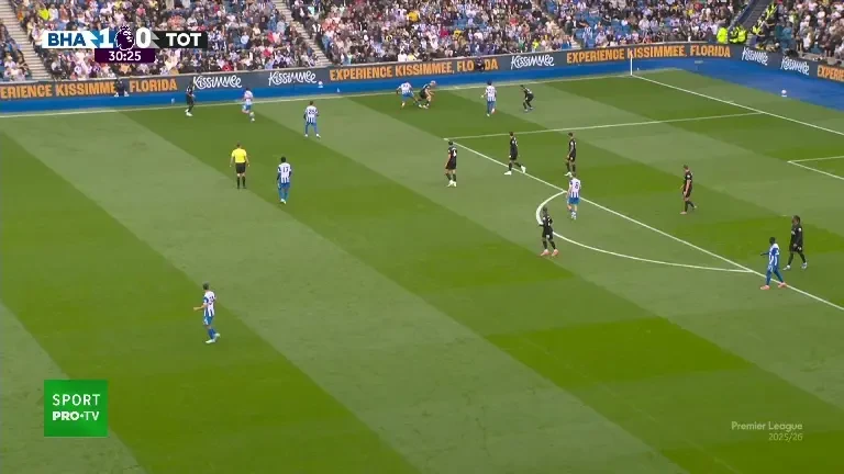Gol Yasin Ayari, Brighton - Tottenham 2-0 (20.09.2025)