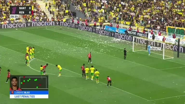 Ligue 1 | Nantes - Rennes. Min. 29: Gol Rennes