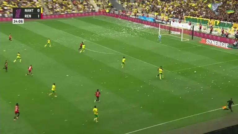 Ligue 1 | Nantes - Rennes. Min. 35: Gol Rennes