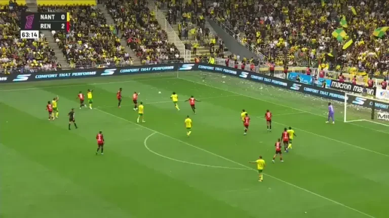 Ligue 1 | Nantes - Rennes: Min. 64: Gol Nantes