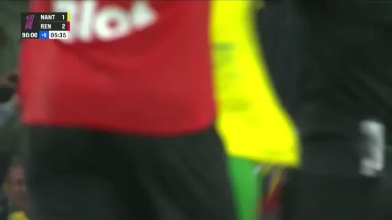 Ligue 1 | Nantes - Rennes: Min. 96: Gol Nantes