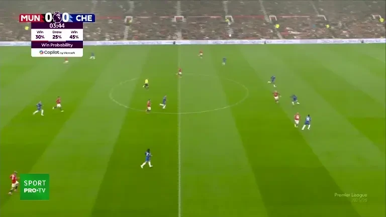 Premier League | Manchester United &ndash; Chelsea. Min. 5: Sanchez e eliminat