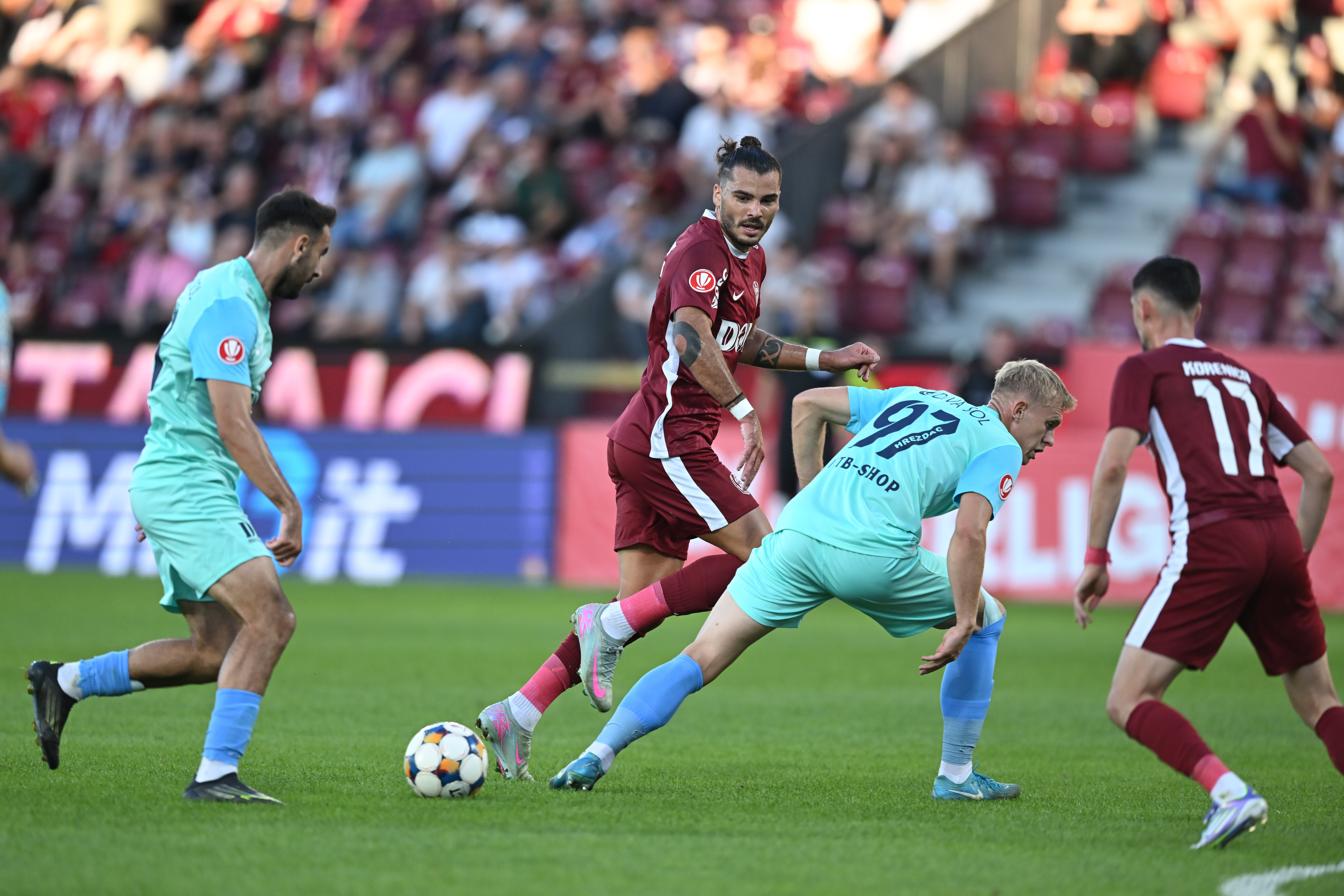 CFR Cluj - UTA 1-1 | A treia remiză la r&acirc;nd pentru clujeni