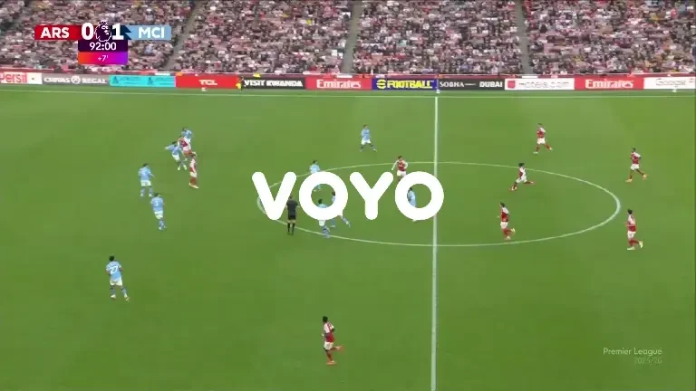 Arsenal - Manchester City. Min. 90+3 Gol Arsenal