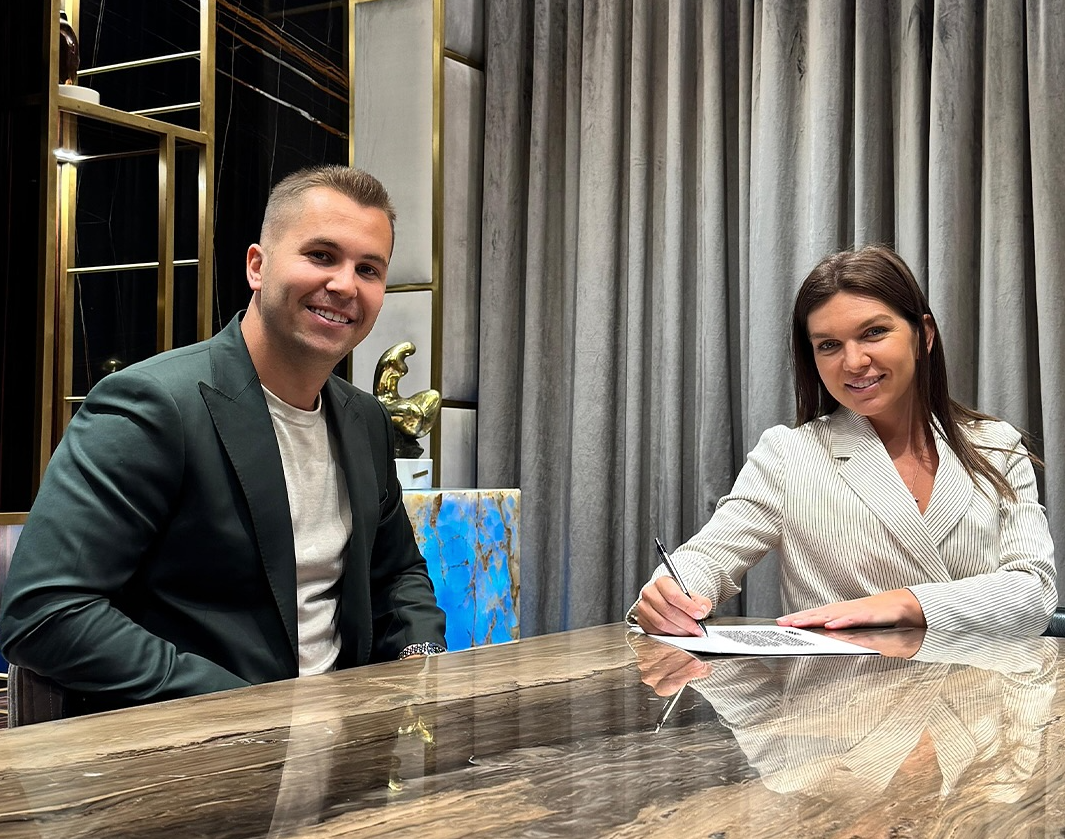Simona Halep a semnat: &bdquo;Un nou &icirc;nceput&rdquo;