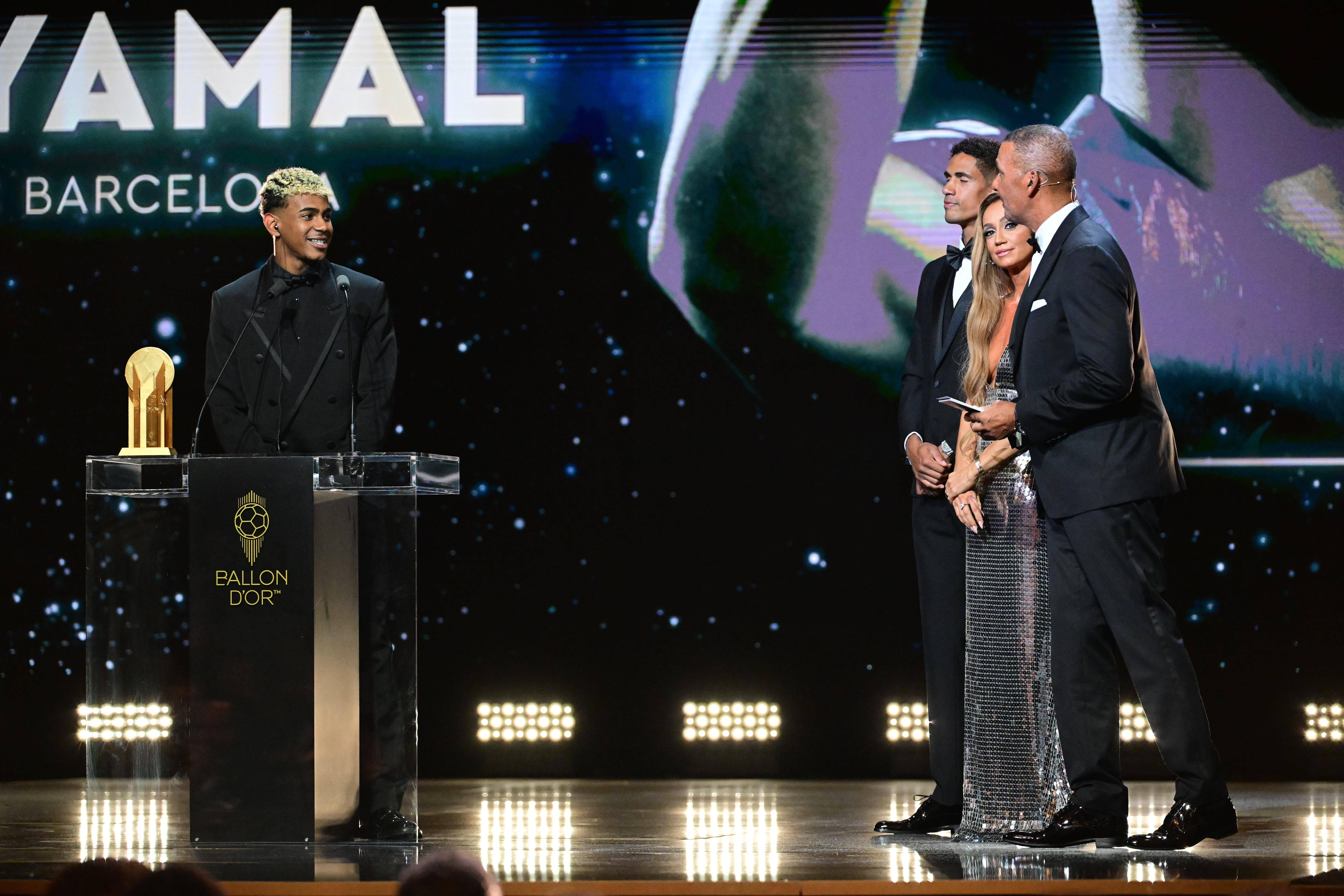 Lamine Yamal, &icirc;n istoria fotbalului! Ce s-a &icirc;nt&acirc;mplat la gala Balonul de Aur 2025