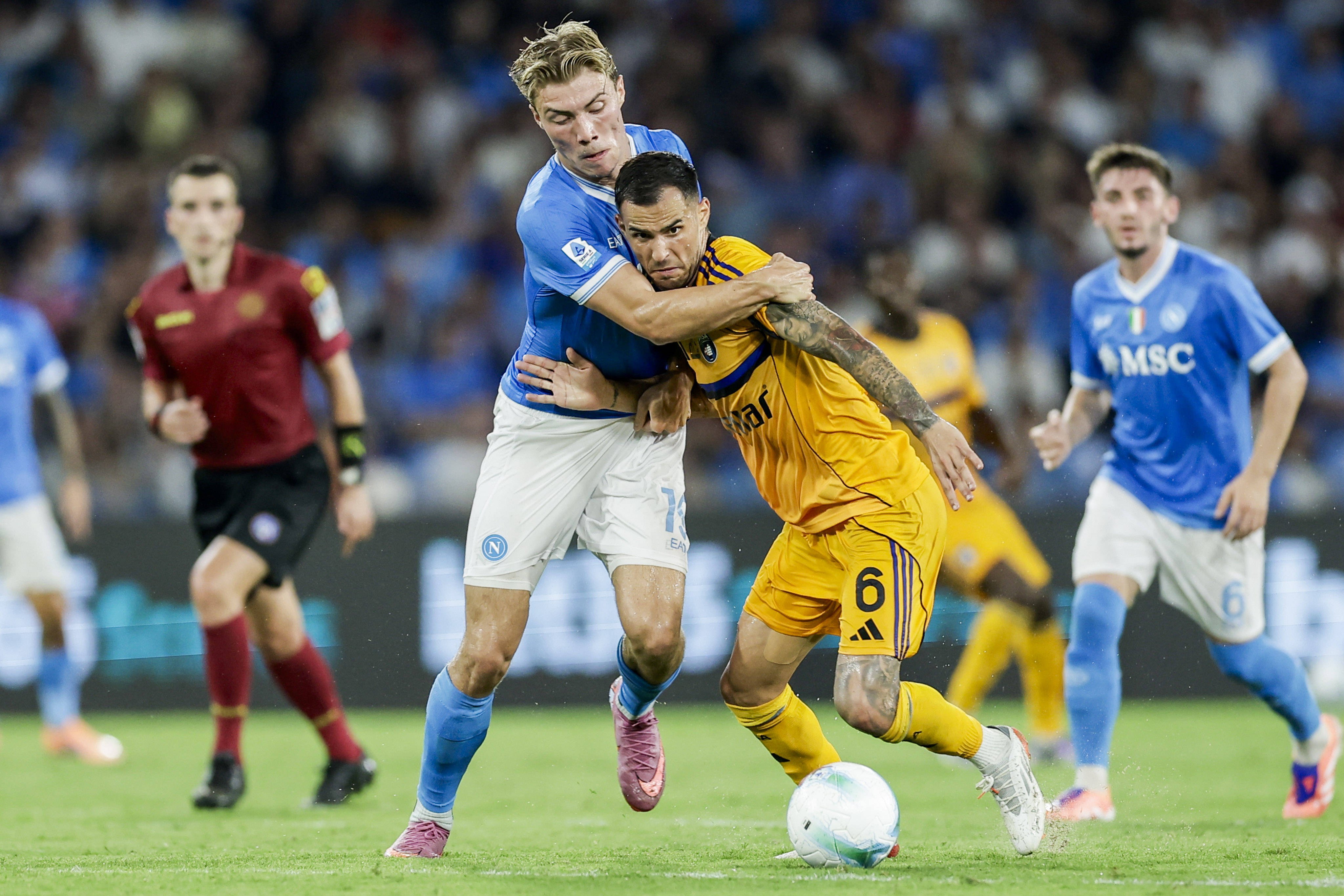 Ce notă a primit Marius Marin, titular &icirc;n Serie A &icirc;mpotriva campioanei Napoli!