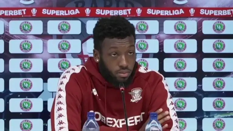 Antoine Baroan, conferință de presă &icirc;nainte de Petrolul - Rapid (26.09.2025)