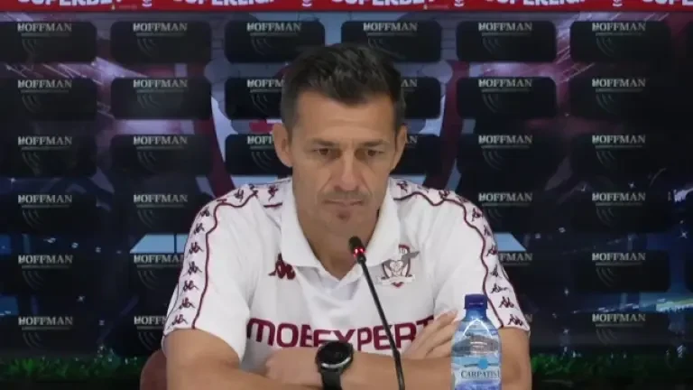 Costel G&acirc;lcă, conferință de presă &icirc;nainte de Petrolul - Rapid (26.09.2025)