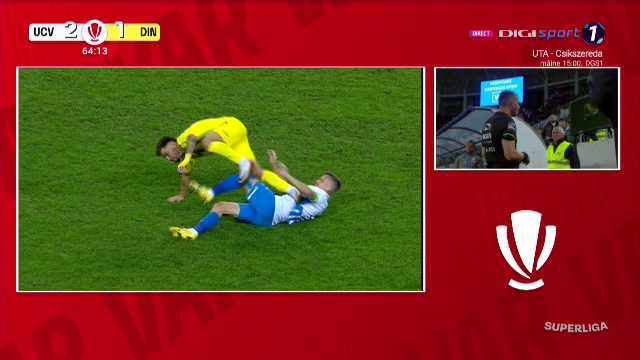 Marius Avram a intervenit &icirc;n direct la TV și a dat verdictul despre faza controversată din Craiova - Dinamo