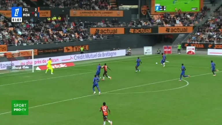 Pablo Pagis reușește dubla, Lorient - Monaco 3-0 &icirc;n Ligue 1! (27.09.2025)