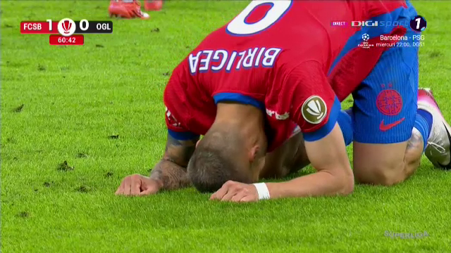 Daniel B&icirc;rligea, ratare formidabilă &icirc;n FCSB - Oțelul!