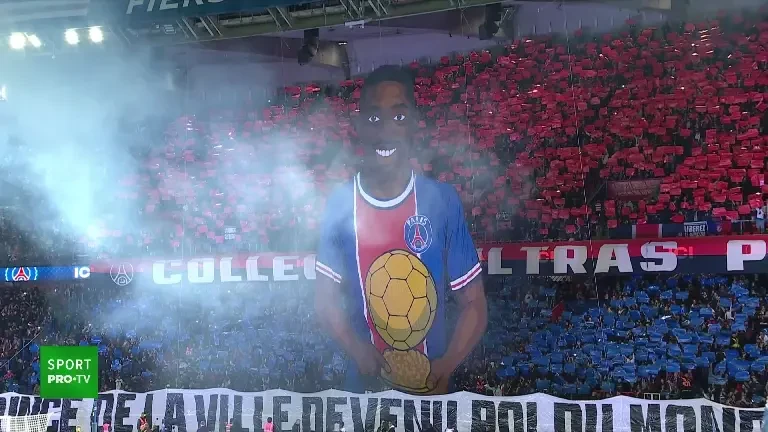 Ousmane Dembele a prezentat Balonul de Aur fanilor lui PSG! Ligue 1 se vede EXCLUSIV pe VOYO