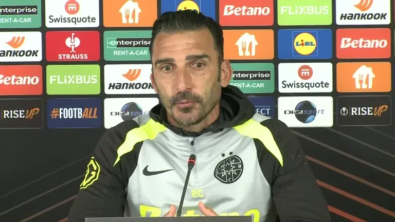 Conferință de presă Elias Charalambous, înainte de FCSB - Young Boys Berna (01/10/2025)