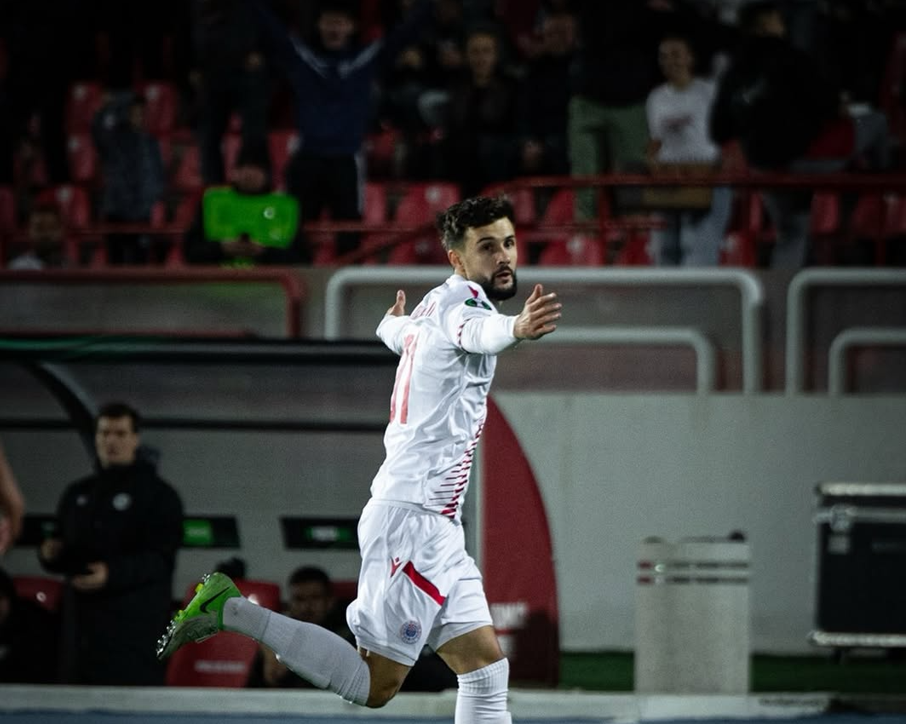 GOOOL! Rom&acirc;nul a reușit să &icirc;nscrie astăzi &icirc;n Conference League după doar 5 minute pe teren