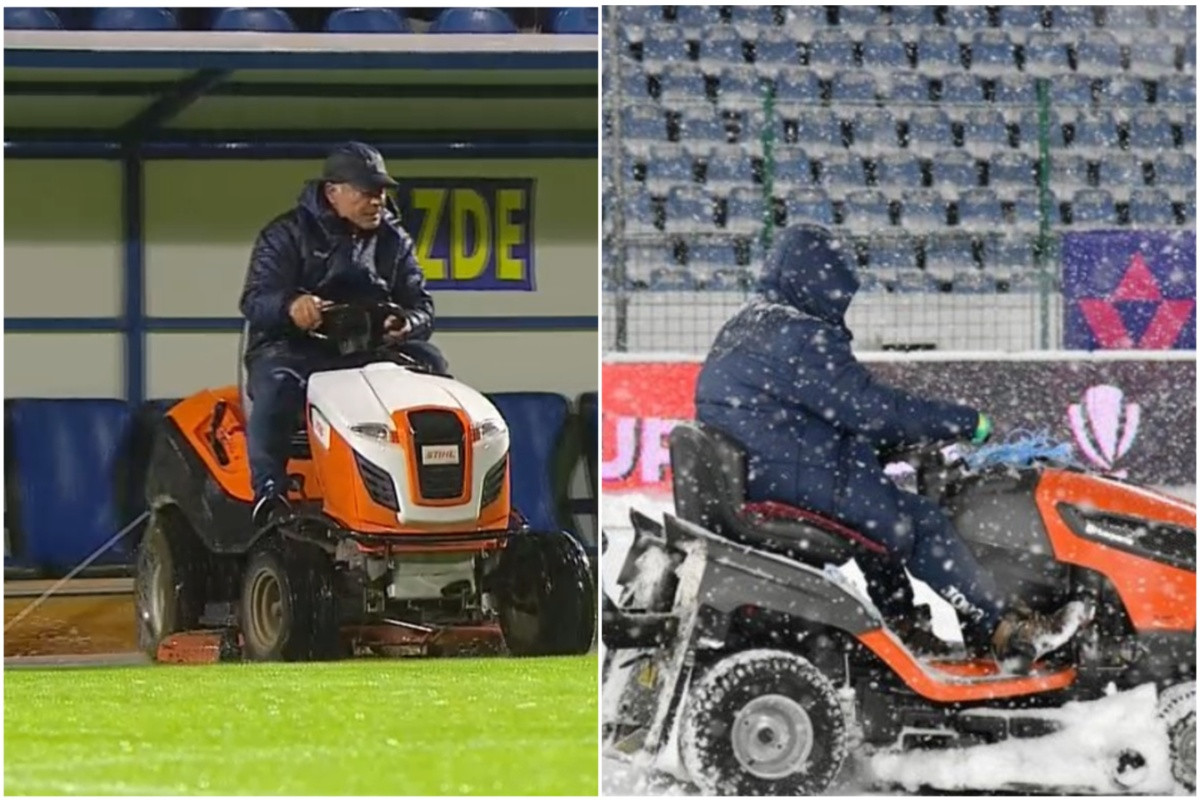 A revenit &rdquo;banca&rdquo; &icirc;n Superliga! Ploaia a dat bătăi de cap &icirc;nainte de Unirea Slobozia &ndash; Dinamo