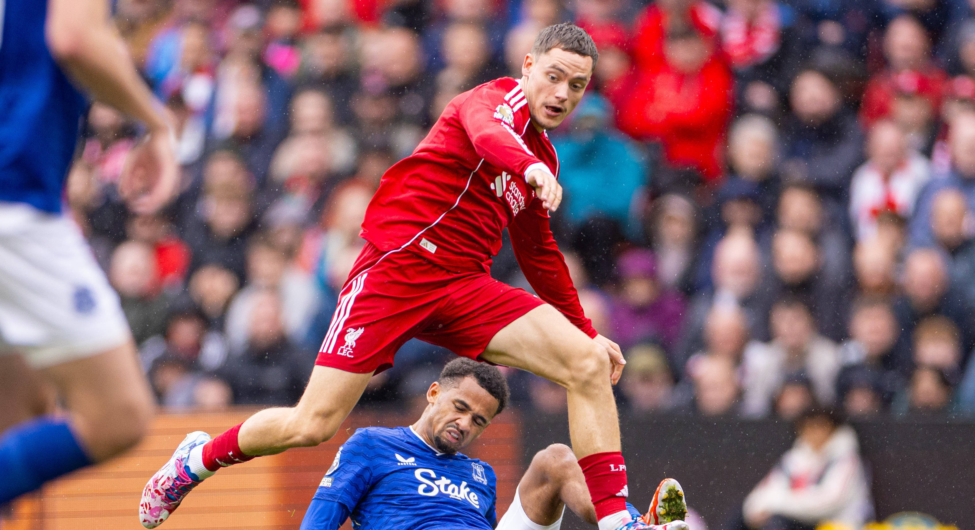 &bdquo;Am fost sigur că e offside!&rdquo; Wirtz nu a sărbătorit, dar golul a fost validat, &icirc;n Fulham - Liverpool 2-2 (VOYO)