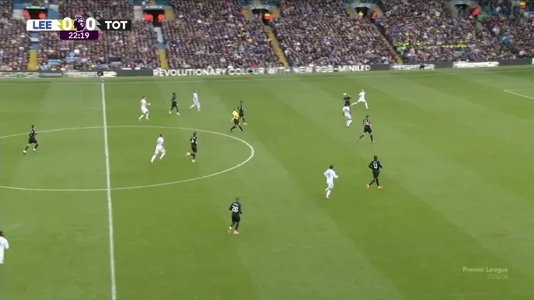 Mathys Tel deschide scorul &icirc;n Leeds - Tottenham, 1-0 pentru londonezi &icirc;n minutul 23!