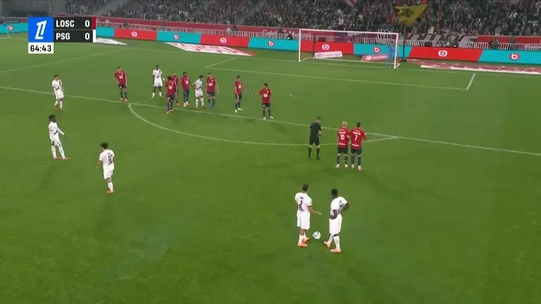 Ligue 1 | Lille - PSG 0-1 | Mendes deschide scorul (VOYO)