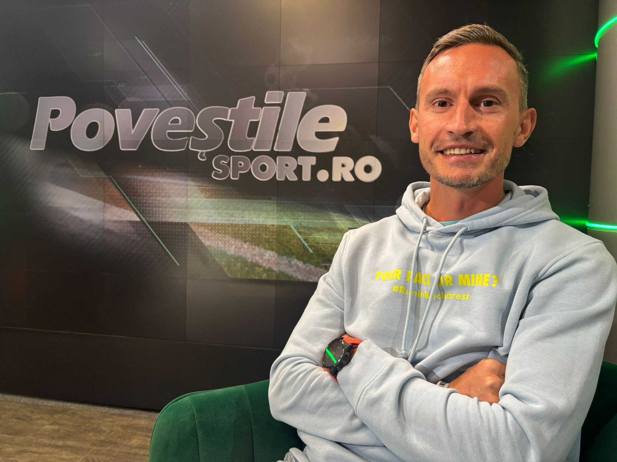 Alex Corneschi e invitatul lui Andru Nenciu la Poveștile Sport.ro. Omul care aleargă prin tot Bucureștiul a fost impresionat de un compliment primit