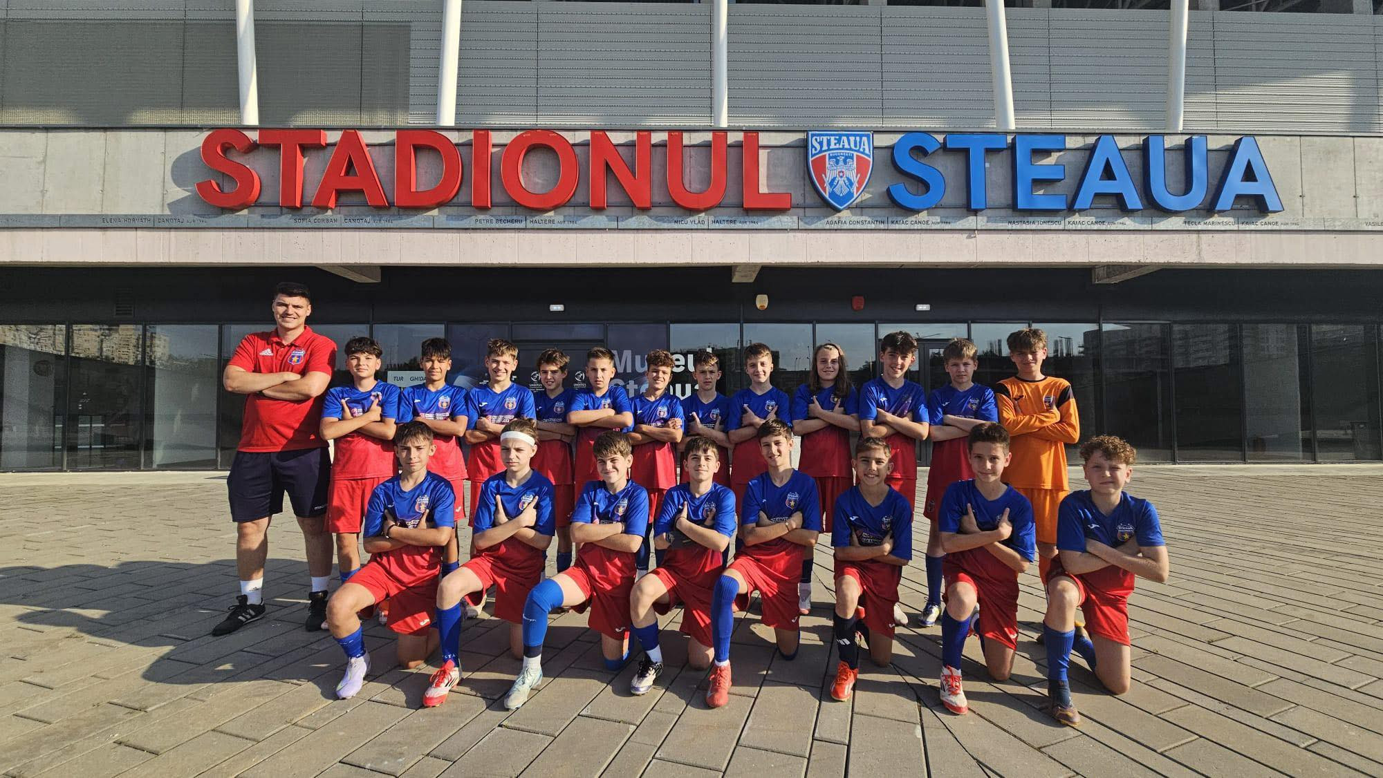 Steaua, victorie cu 40-0 la fotbal în deplasare în Liga Elitelor! Explicațiile pentru scorul SF din Regie