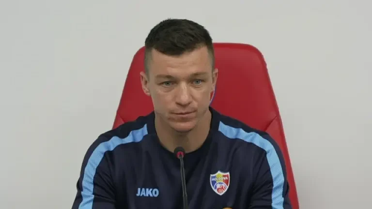 Vadim Rață și Lilian Popescu, conferință de presă &icirc;nainte de Rom&acirc;nia - Moldova