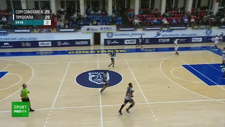 CSM Constanța - SCM Poli Timișoara 27-31 &icirc;n Liga Zimbrilor (08.10.2025)