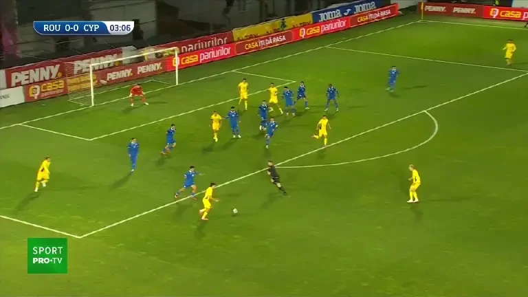 Rom&acirc;nia U21 - Cipru U21 1-0 | Atanas Trică min. 4
