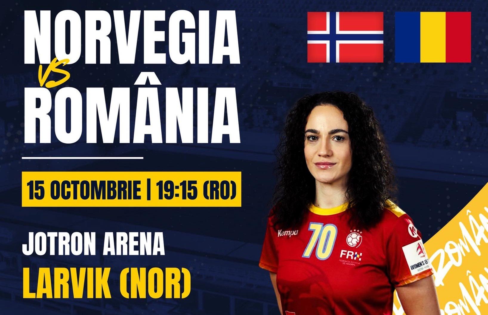Norvegia - Rom&acirc;nia &icirc;n EHF Euro Cup, meci tare &icirc;nainte de Mondial, de la ora 19:15 pe VOYO!