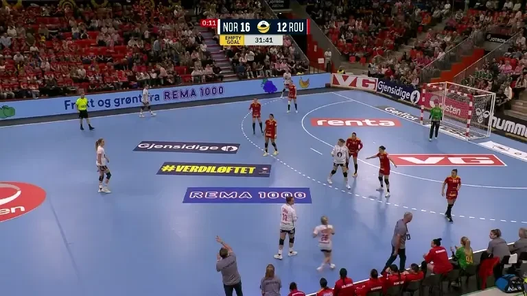 Norvegia - România GOL 16-13 (15-10-2025)