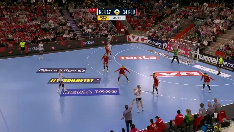 Norvegia - România GOL 17-15 (15-10-2025)