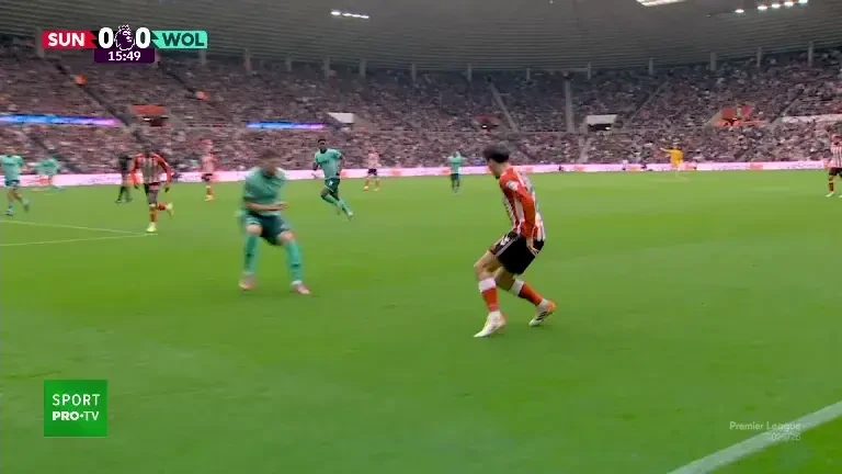 Sunderland - Wolverhampton: Min. 16 Mukiele &icirc;nscrie pentru 1-0