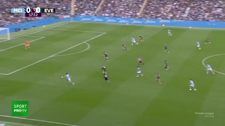 Manchester City - Everton: Min. 58: Haaland deschide scorul