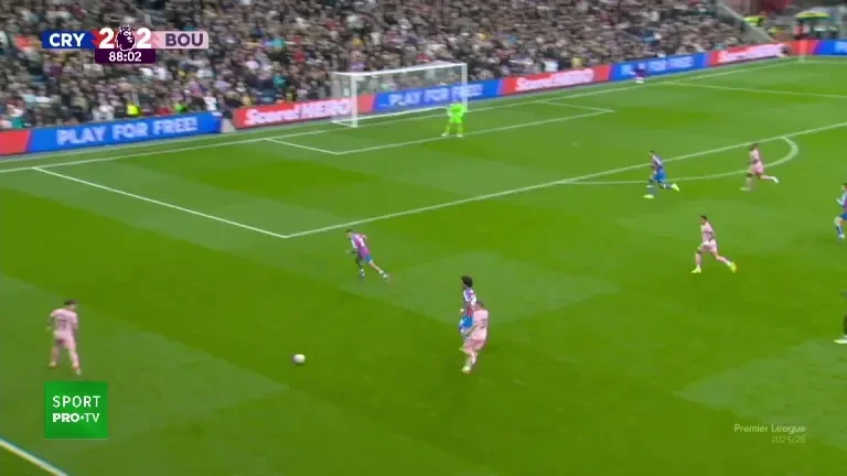 Crystal Palace &ndash; Bournemouth: Min. 89 Oaspeții trec &icirc;n avantaj după un gol marcat de Christie