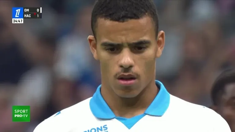 Ligue 1 | Marseille - Le Havre, gol marcat de Greenwood (minutul 35)