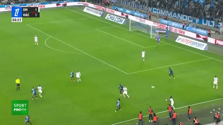 Ligue 1 | Marseille - Le Havre, gol marcat de Greenwood (minutul 67)