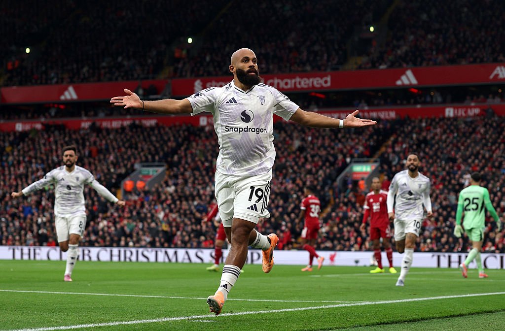 Istorie pe Anfield! Recordul stabilit de Mbeumo după golul marcat &icirc;n poarta lui Liverpool