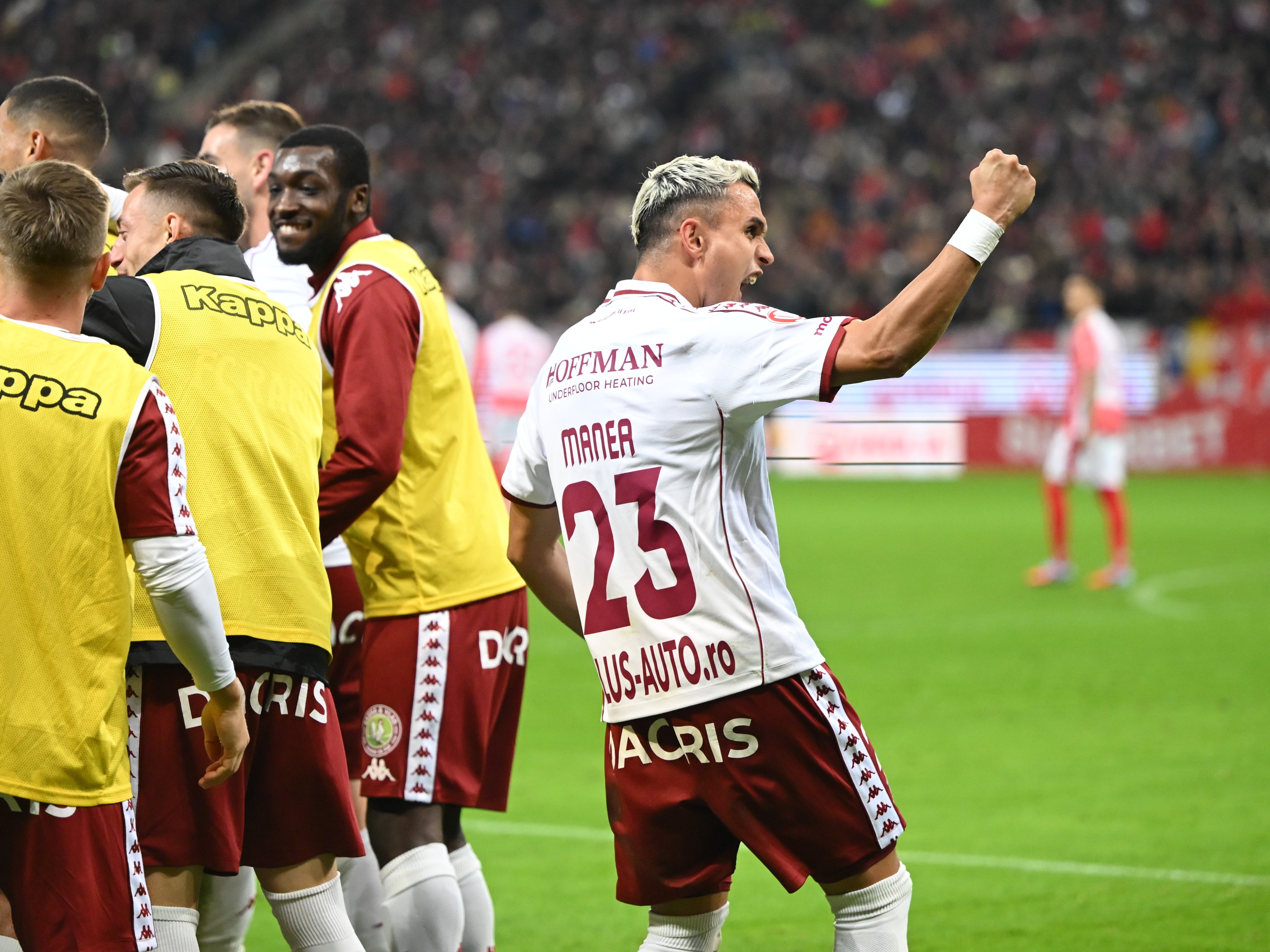 Dinamo - Rapid 0-2! Giuleștenii, două goluri dintr-un singur șut pe poartă